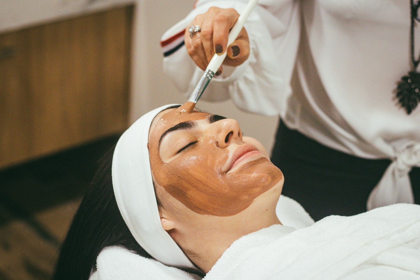 Stock photograph illustrating a skin care setting, not a client treatment